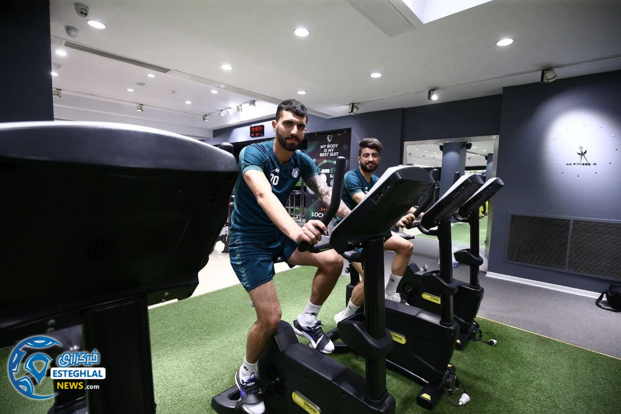 تمرین بدنسازی استقلال