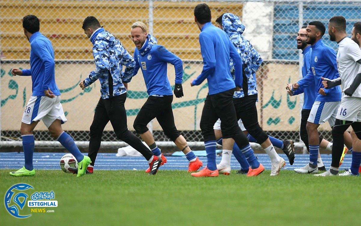 تمرین استقلال 22 آبان 97