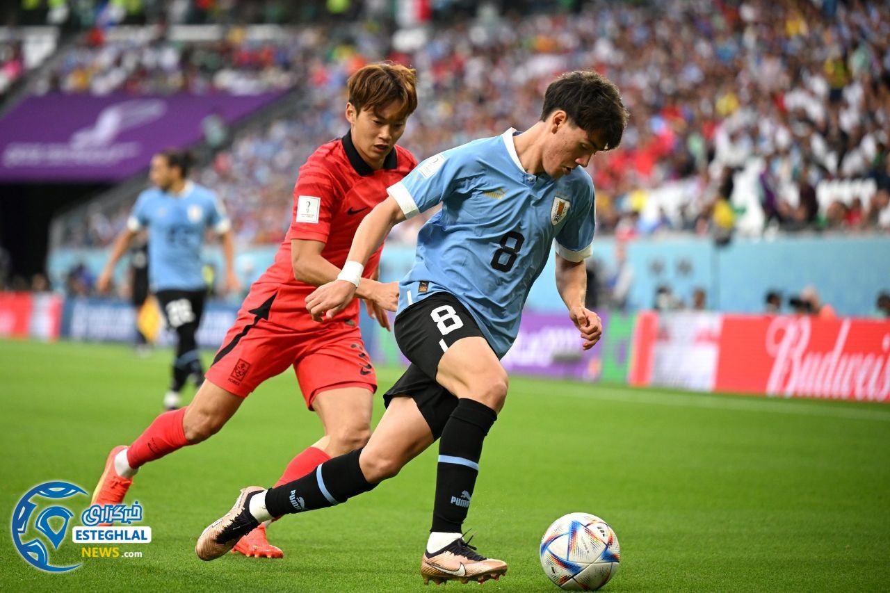 اروگوئه 0-0 کره جنوبی