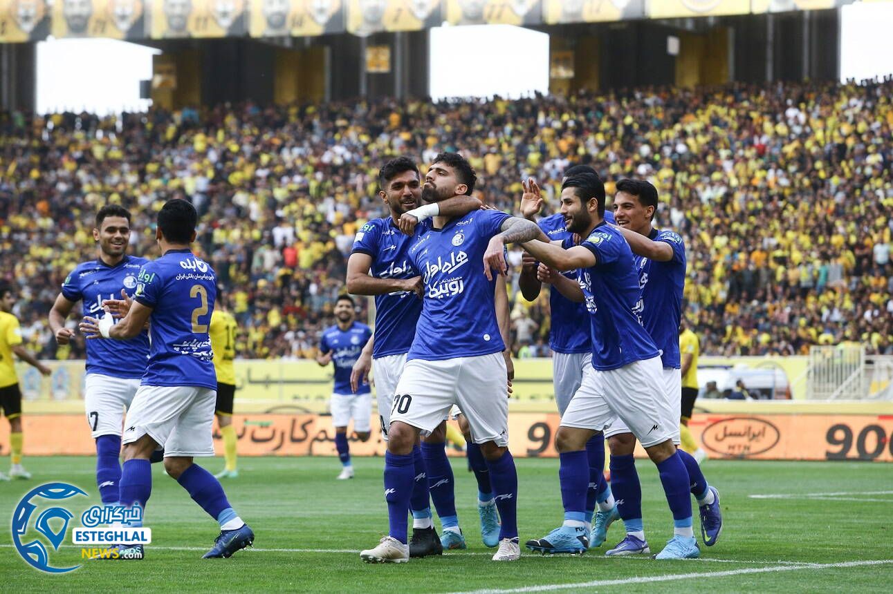 سپاهان 1-1 استقلال(تاج) 