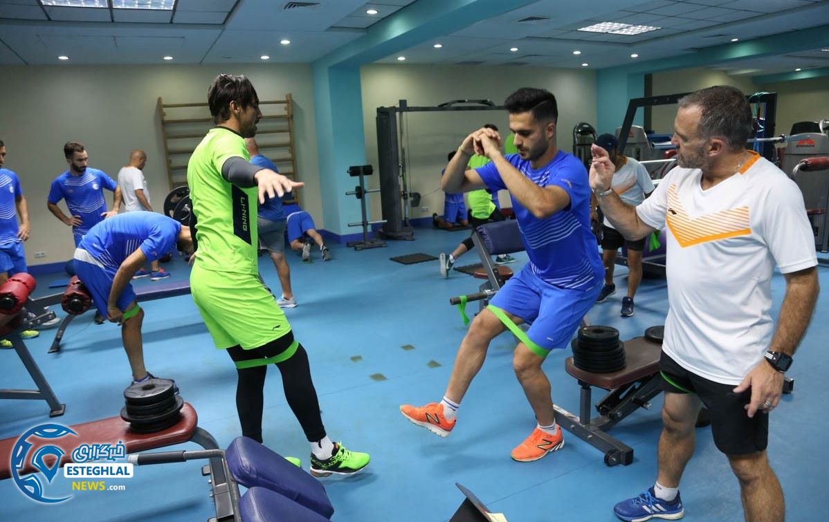 تمرینات بدنسازی استقلال