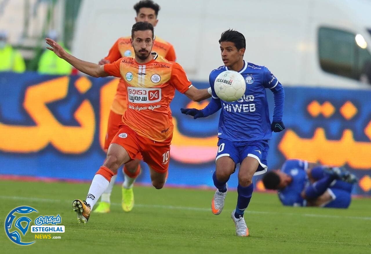 استقلال 0-1 سایپا