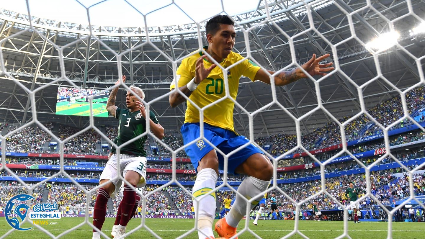 دیدار برزیل و مکزیک 