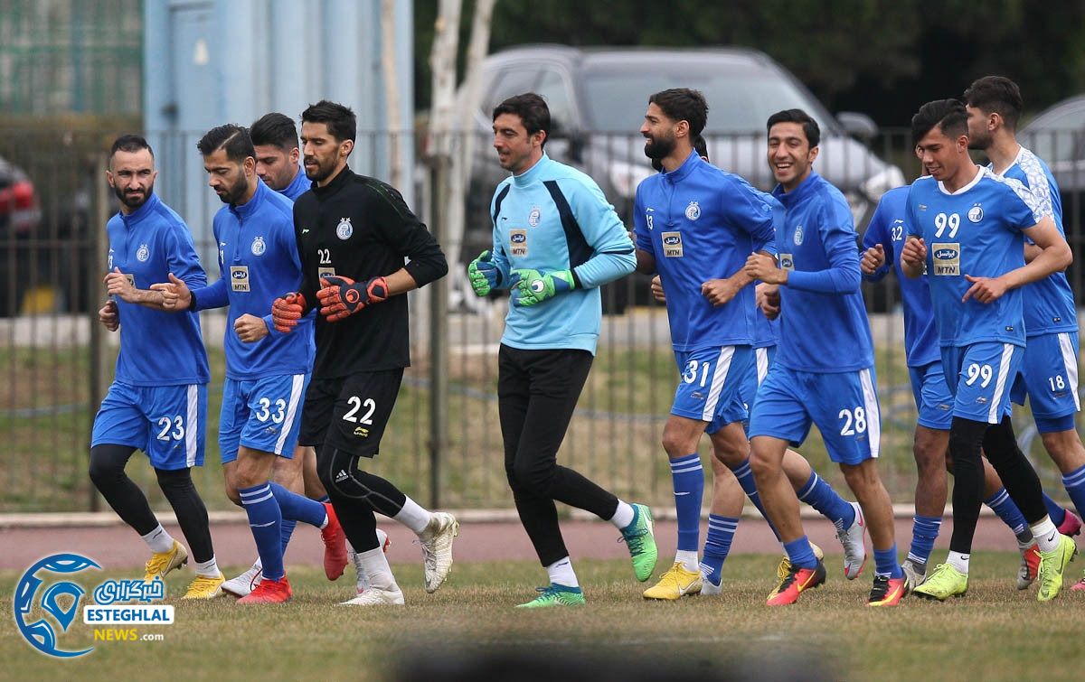 تمرین استقلال 23 اسفند ماه 97