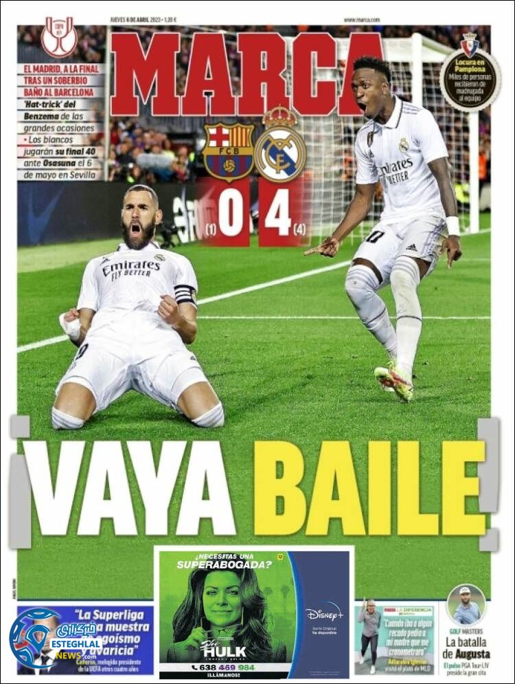 روزنامه ورزشی مارکا پنجشنبه 17 فروردین 1402 