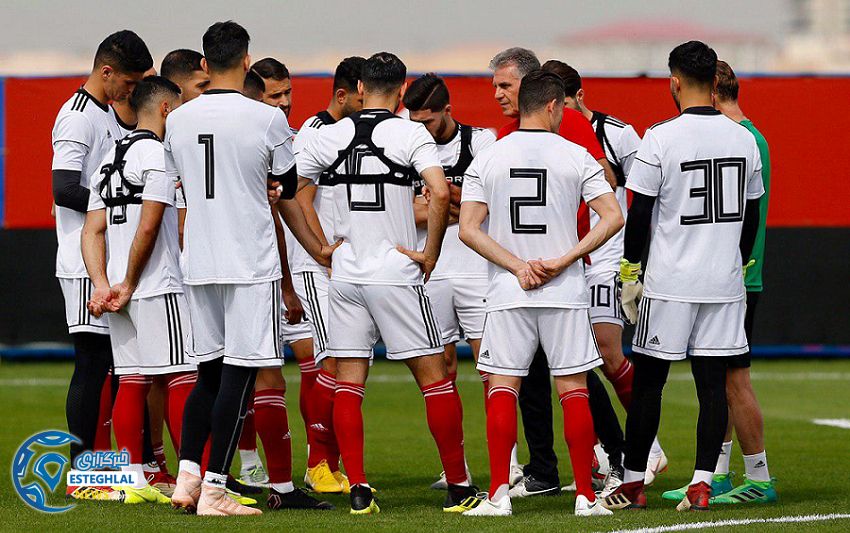 تمرین تیم ملی فوتبال در امارات بعد  از دیدار با یمن