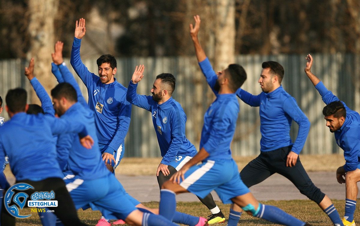 تمرین استقلال 3 بهمن  ماه 97