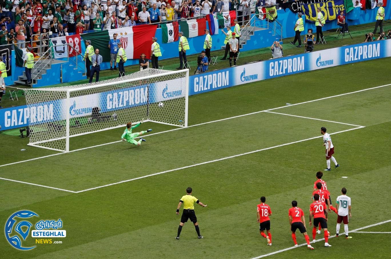 دیدار کره جنوبی و مکزیک