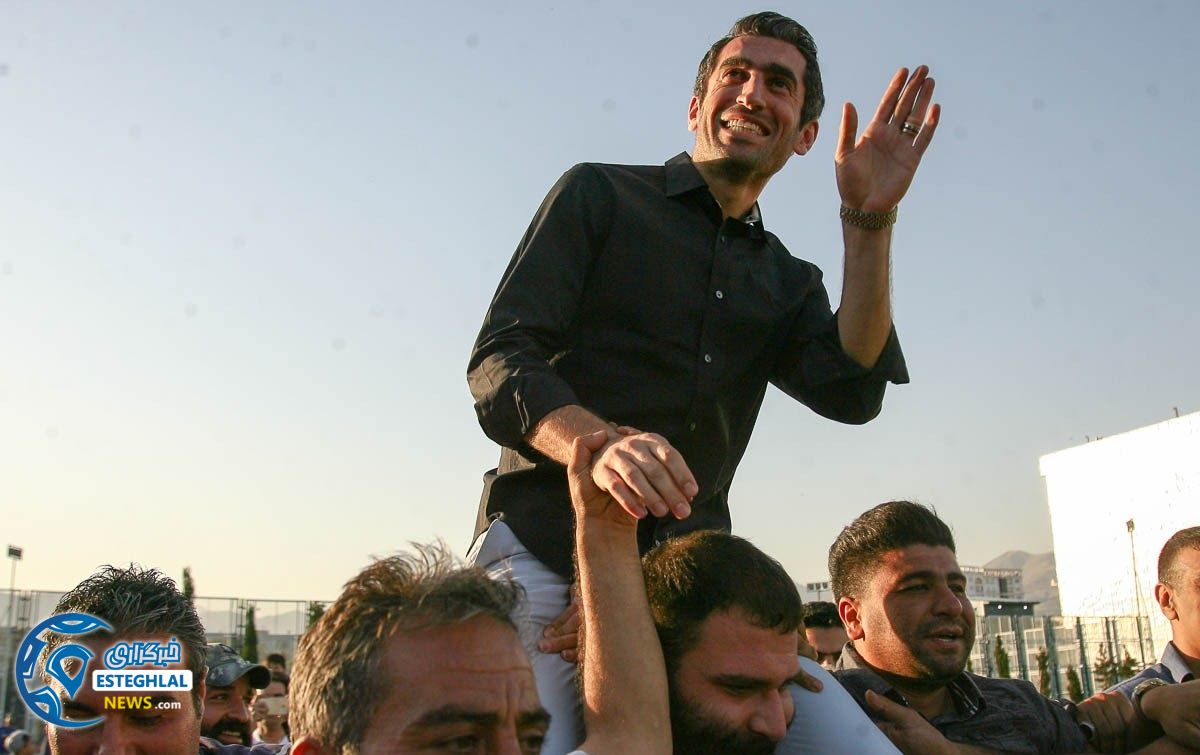 مجتبی جباری در تمرین