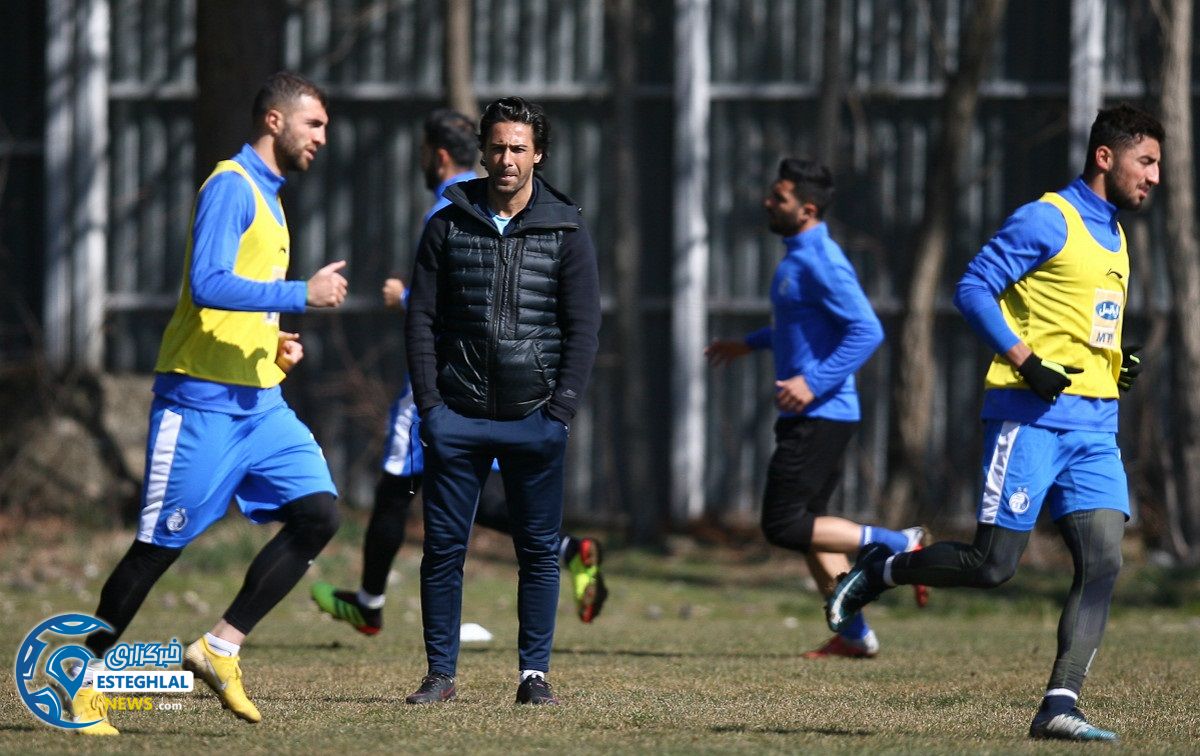 تمرین استقلال 23 بهمن  ماه 97