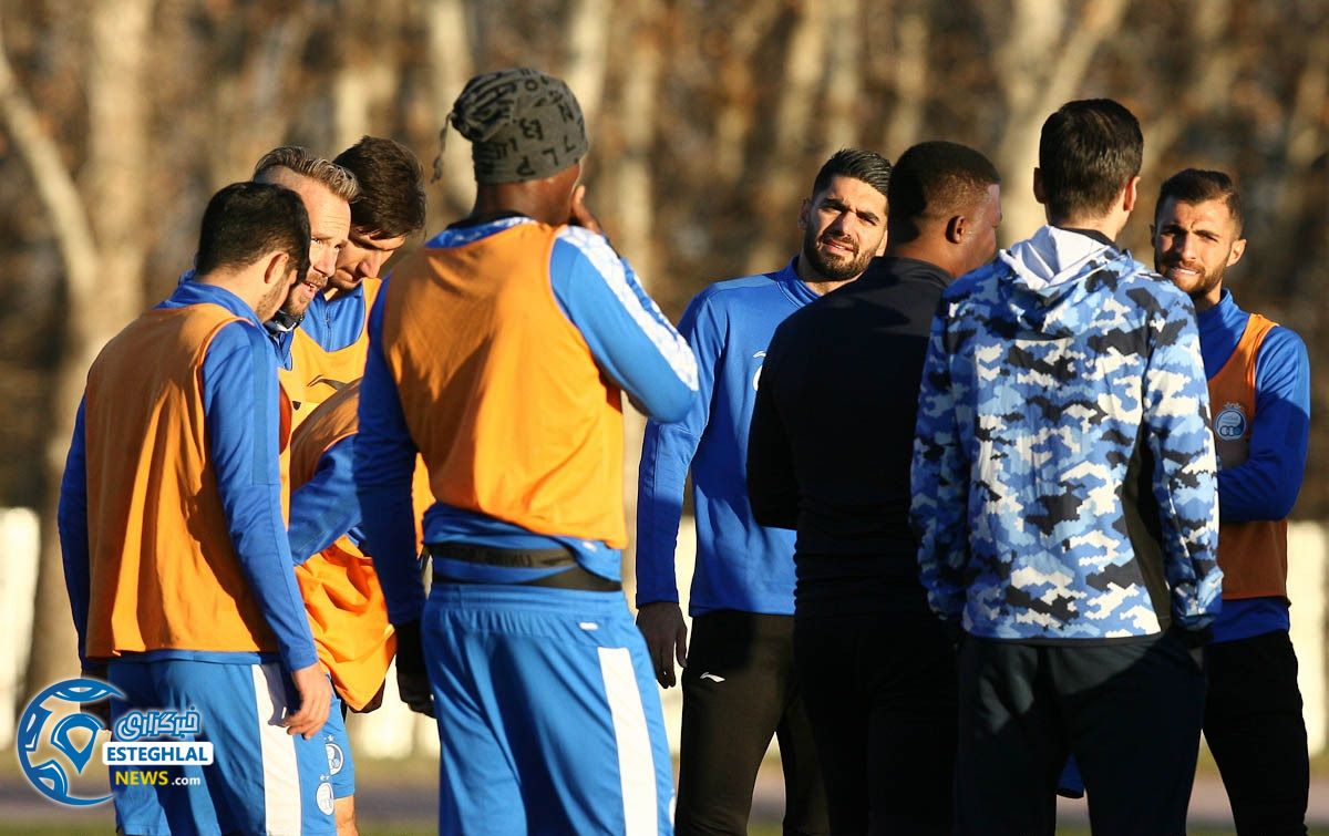 تمرین استقلال 21 آدر 97