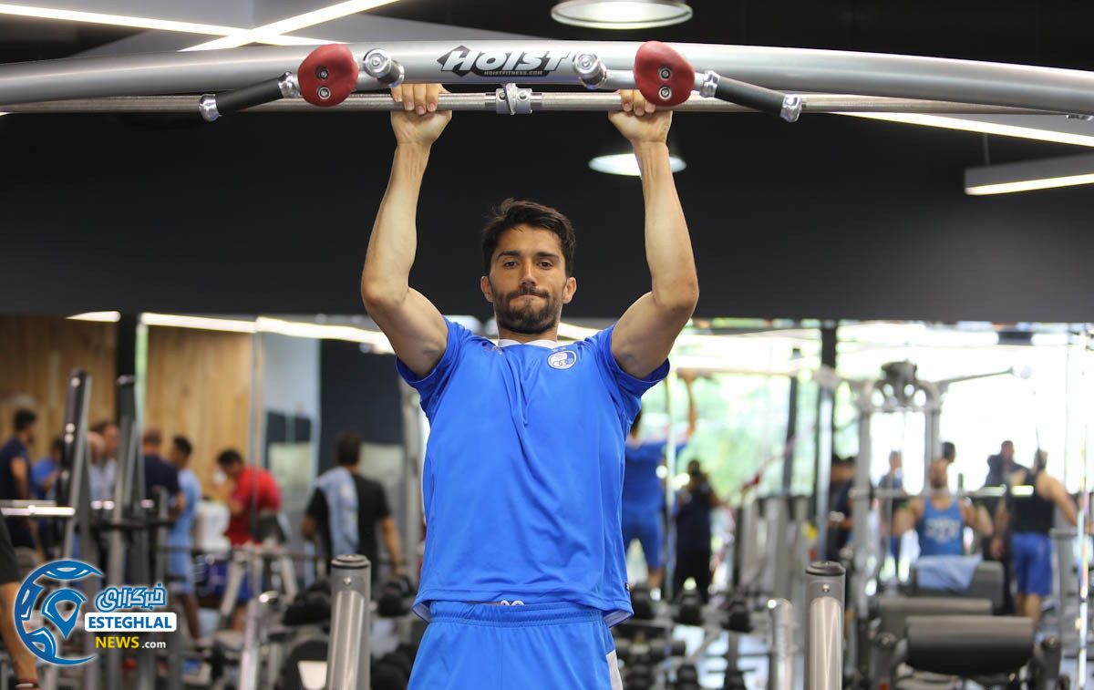 تمرین وزنه استقلال