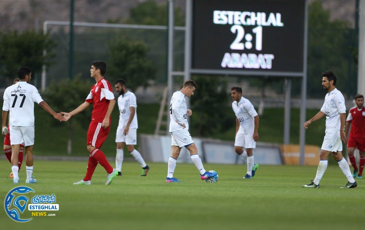 دیدار دوستانه استقلال تهران و آرارات ایروان