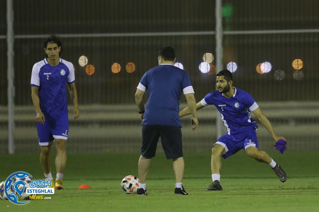 تمرین استقلال در جده