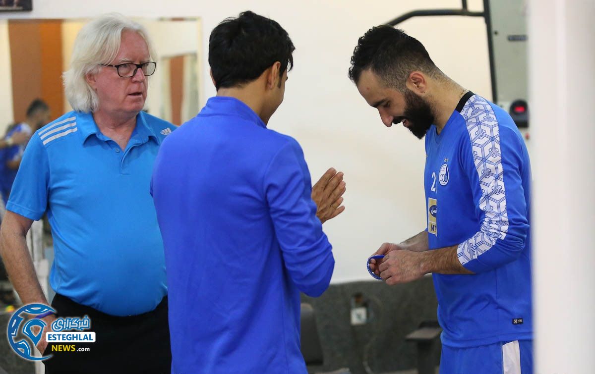 تمرین استقلال 17 آذر ماه 97