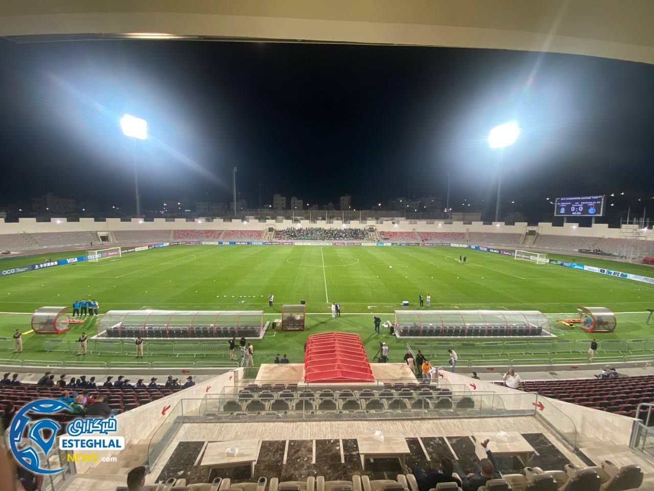 حواشی دیدار الوحدات و استقلال