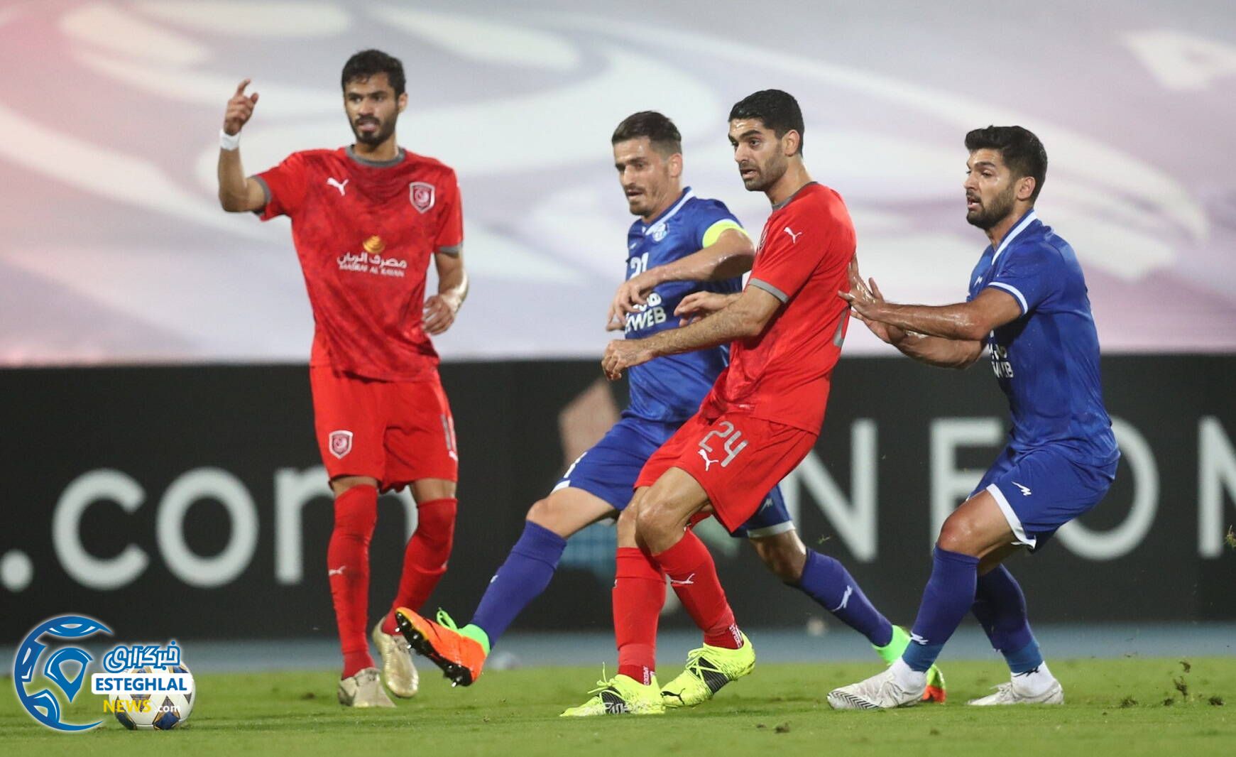 استقلال 2-2 الدحیل