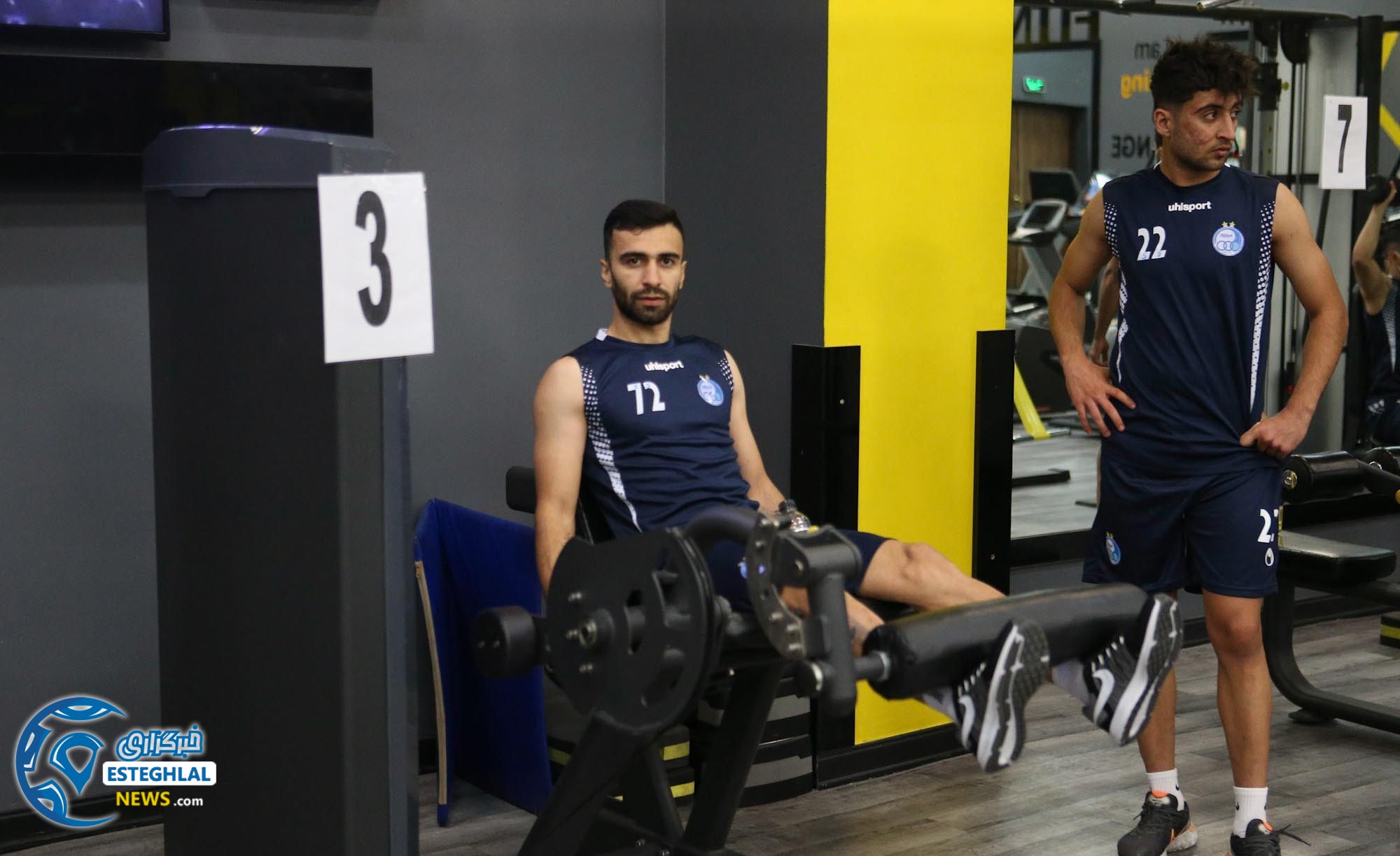 تمرین وزنه استقلال