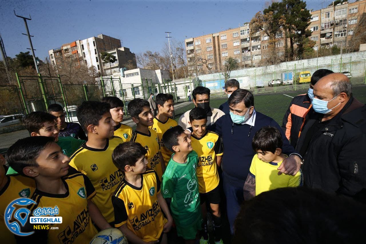 بازدید آجورلو از ورزشگاه مرغوبکار