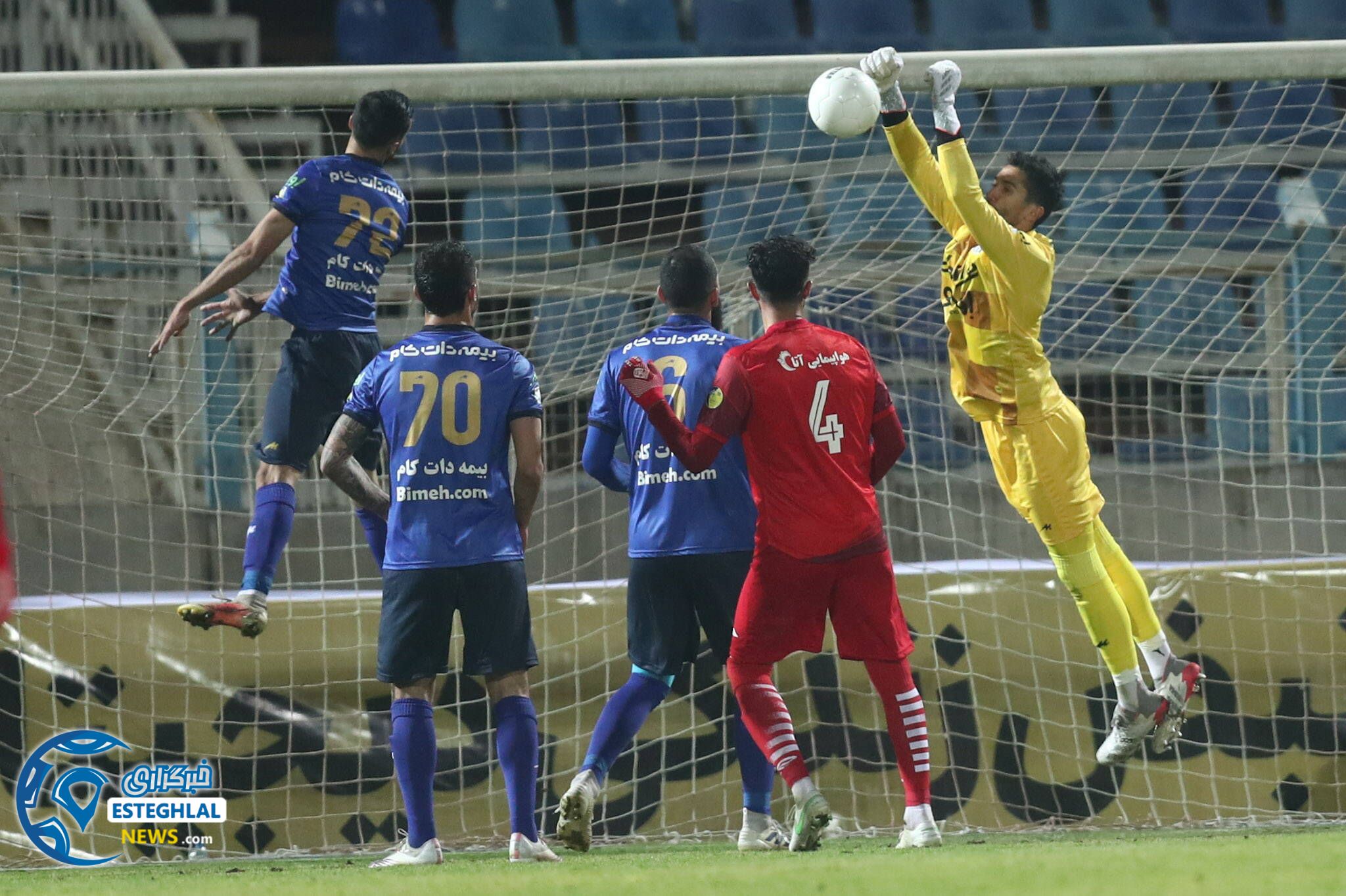 تراکتور تبریز 0-1 استقلال(تاج)