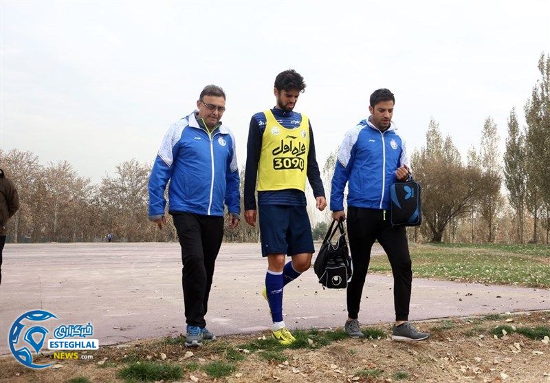 پادوانی در تمرین استقلال