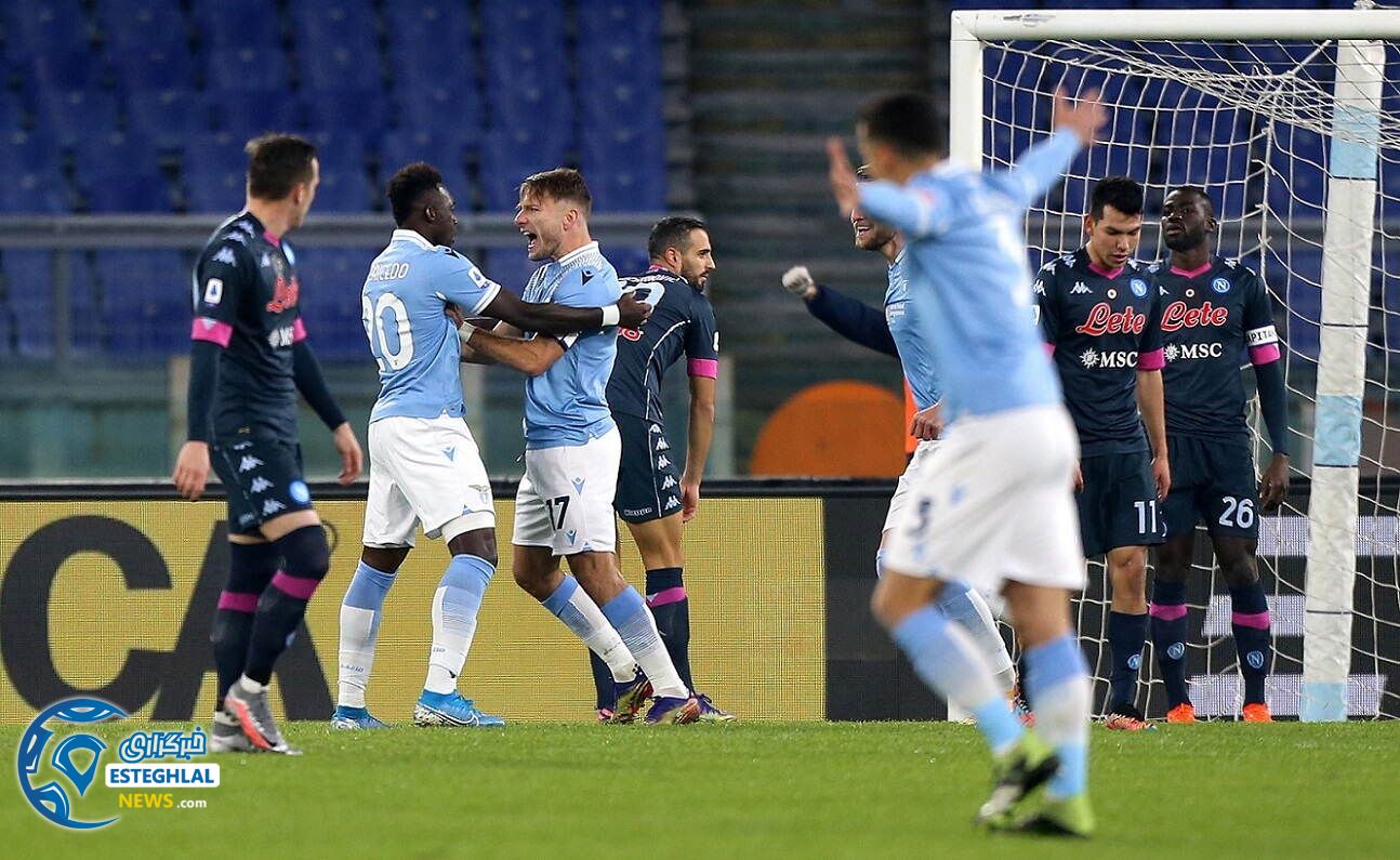 لاتزیو 2-0 ناپولی