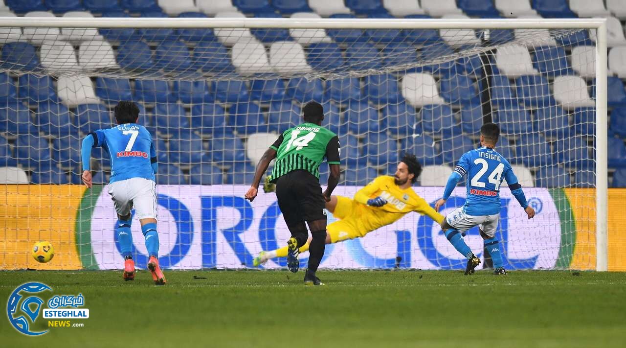 ساسولو 3-3 ناپولی