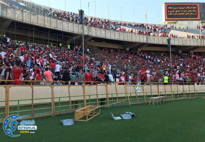 حواشی دیدار استقلال و تراکتورسازی