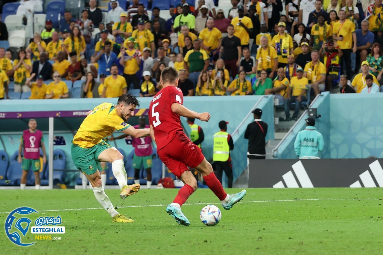 استرالیا 1-0 دانمارک