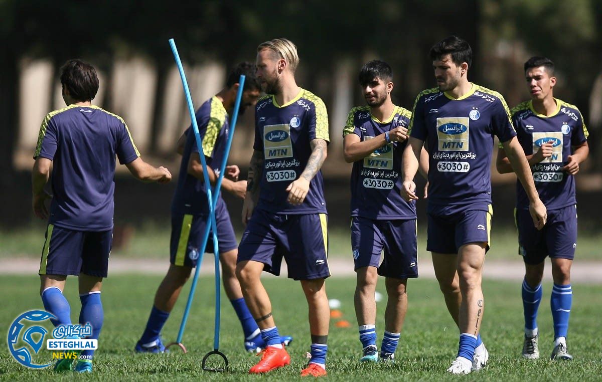 تمرین استقلال شنبه 20 مرداد 97