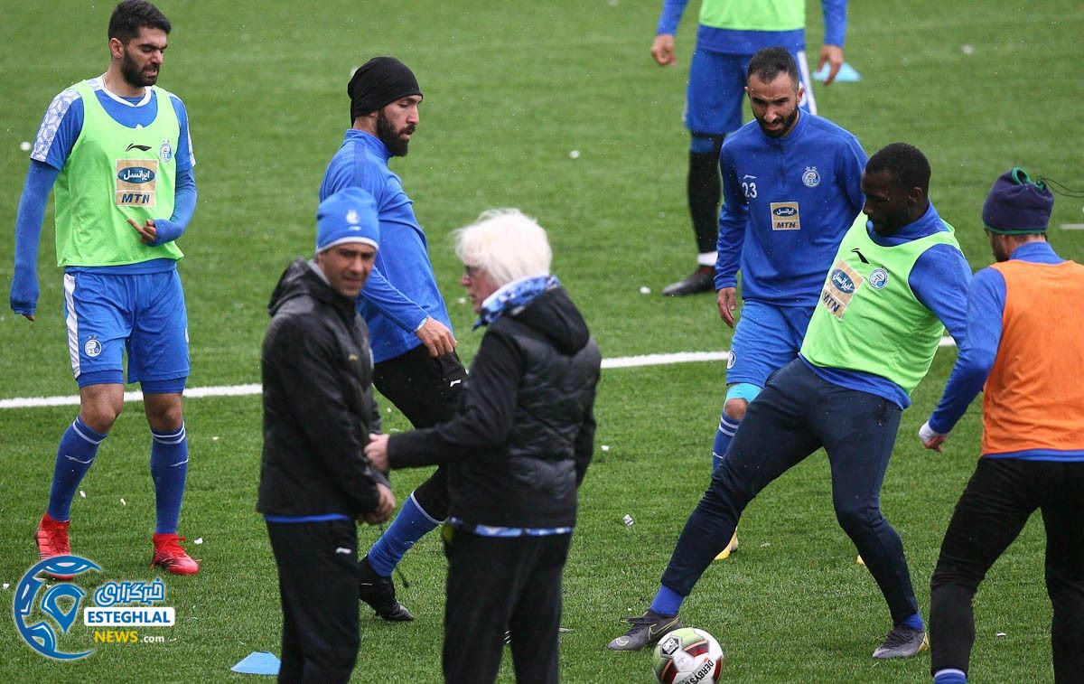 تمرین استقلال 6 فروردین 98