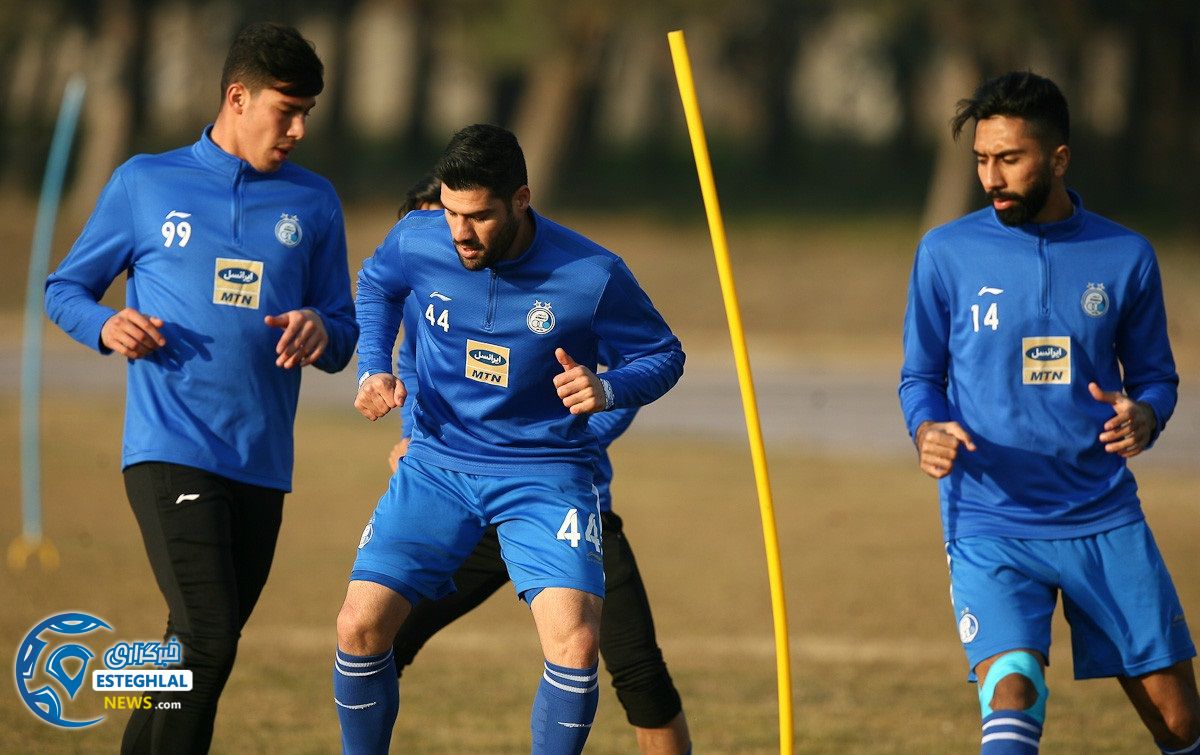 تمرین استقلال 3 بهمن  ماه 97