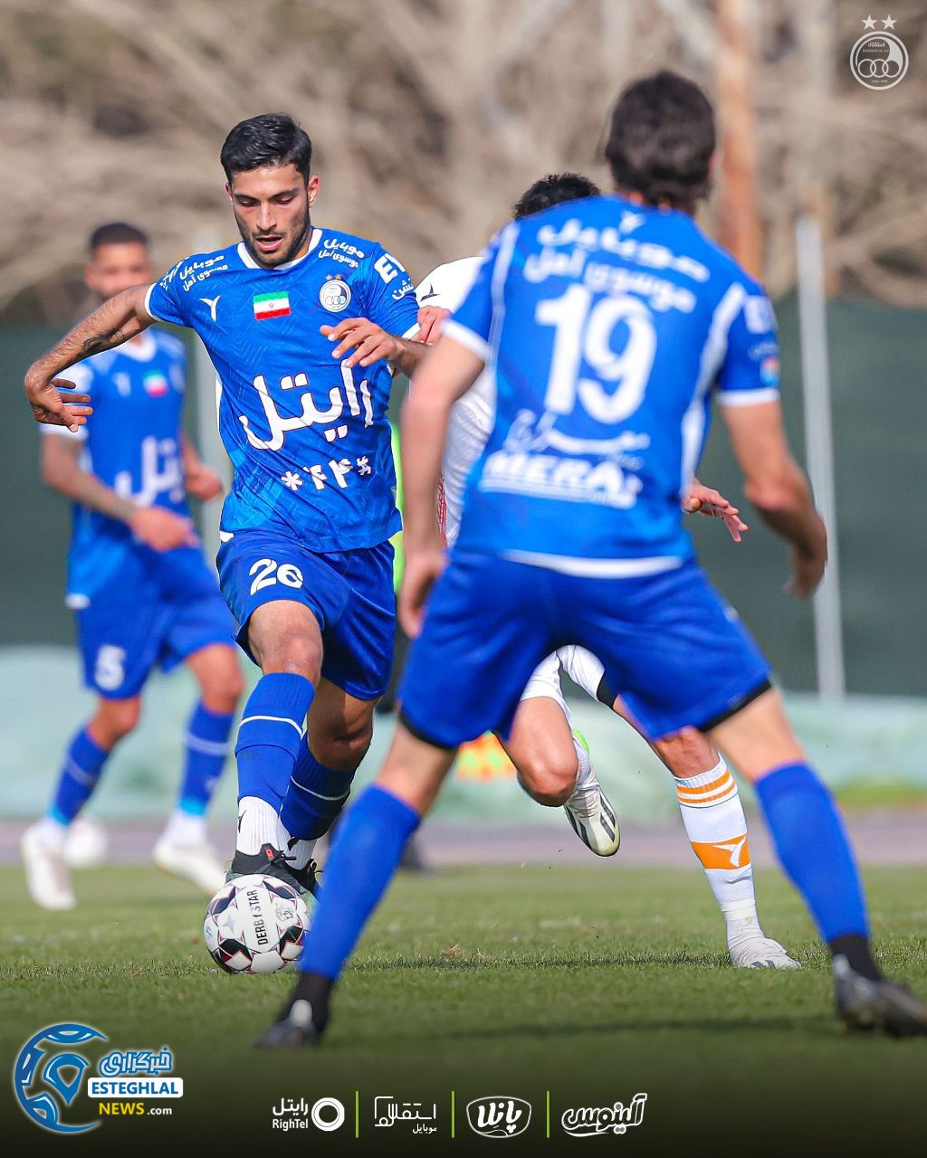 دیدار دوستانه استقلال و مس رفسنجان