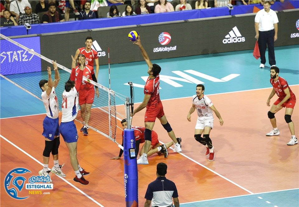 والیبال لیگ ملت های جهان 2018