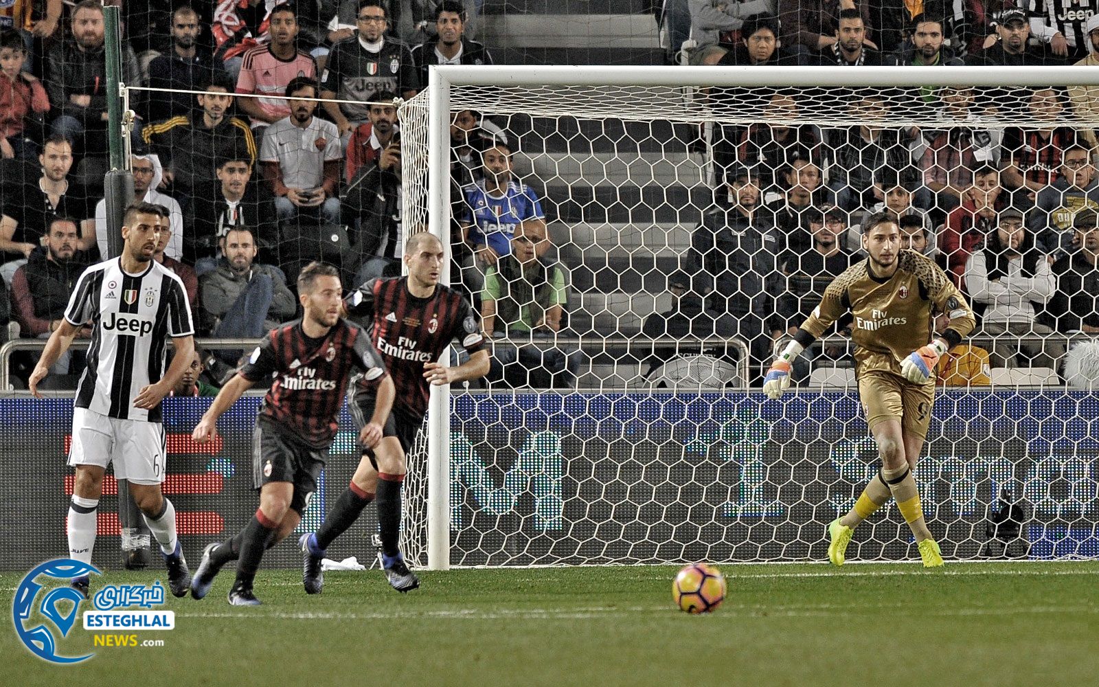 سوپر کاپ ایتالیا 2016 یوونتوس و آث میلان