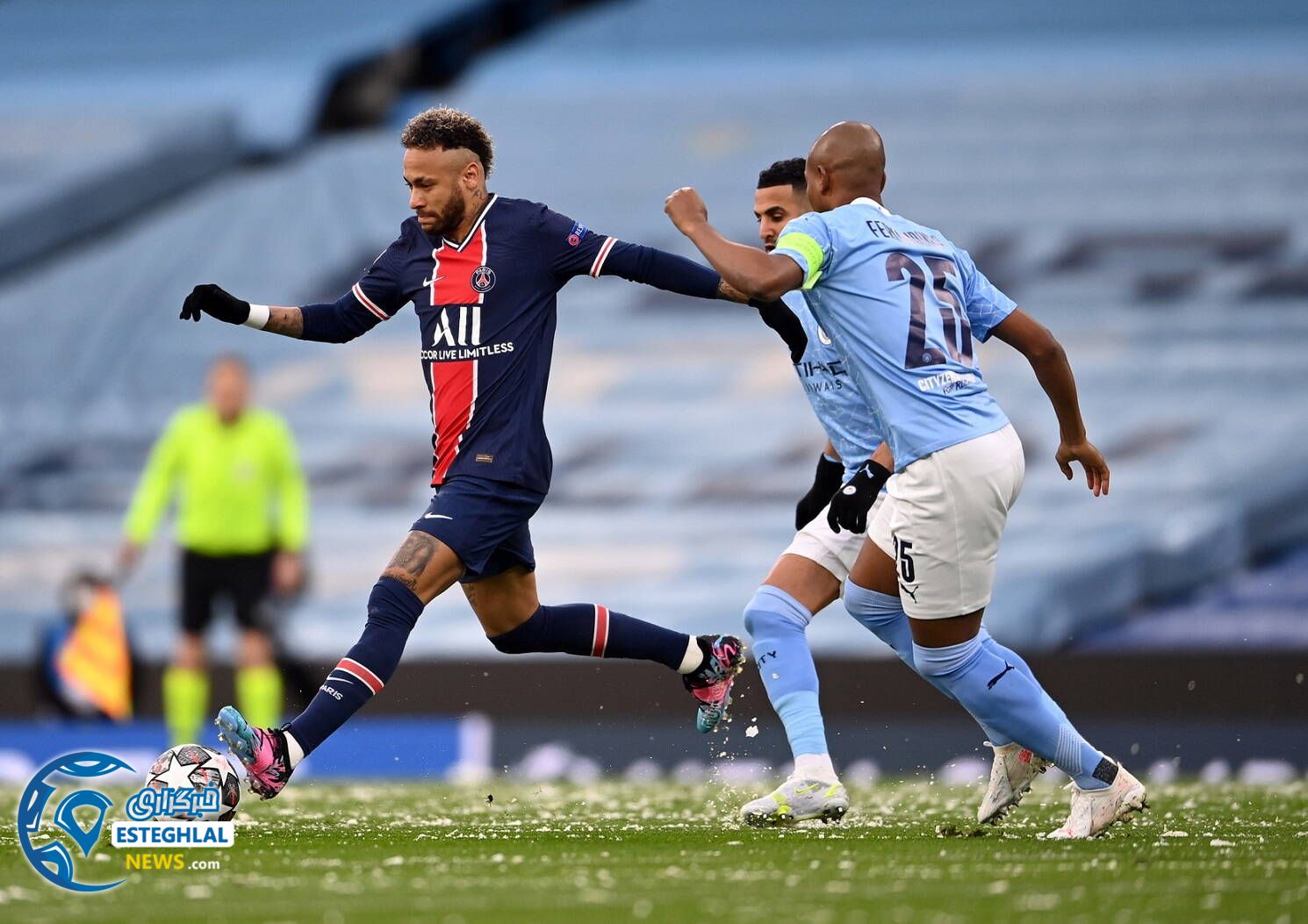 منچسترسیتی 2-0 پاری سن ژرمن