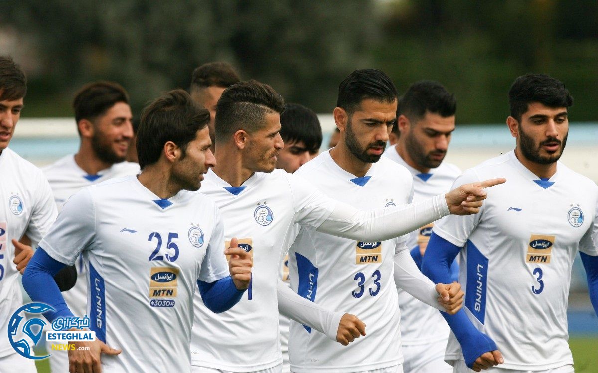 تمرین استقلال 30 مهر 97