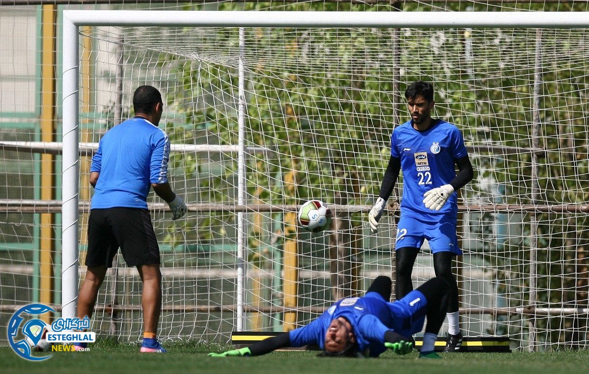 تمرین استقلال دوشنبه 9 مهر 97