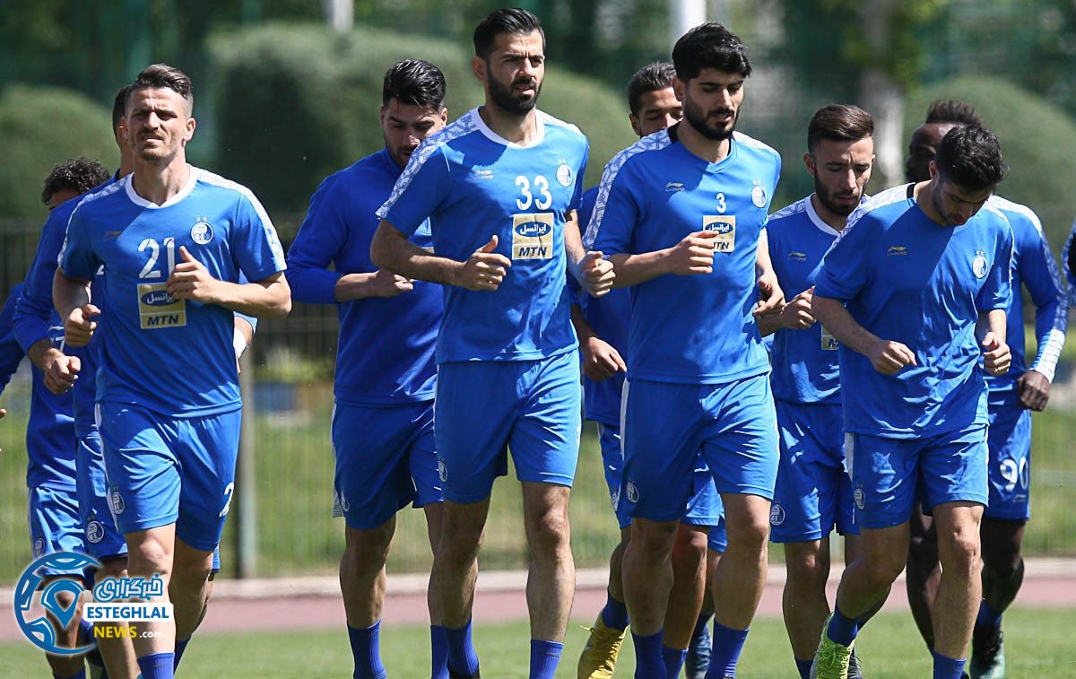 تمرین استقلال 31 فروردین 98