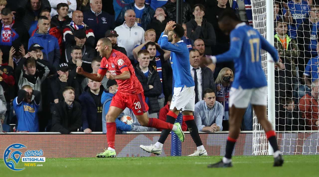 رنجرز 0-2 لیون