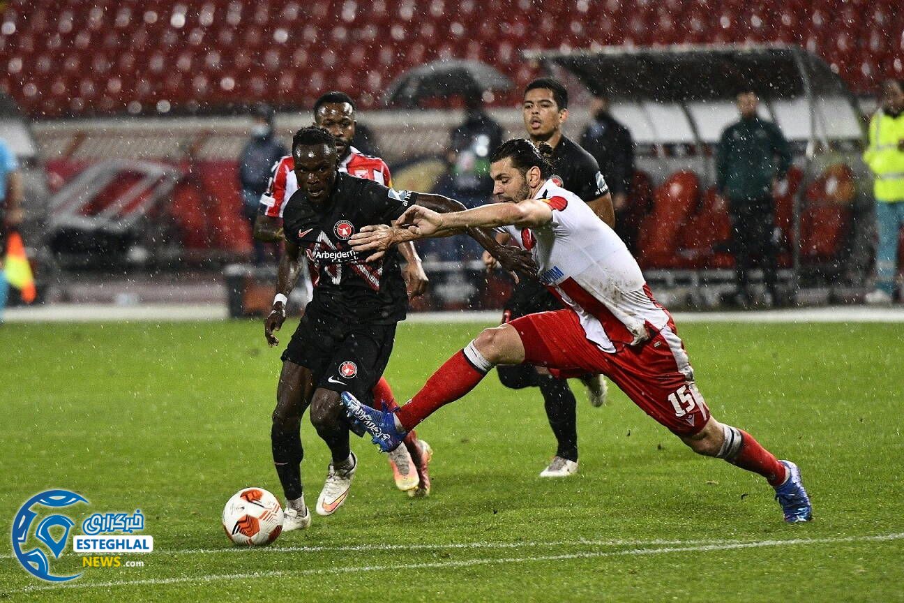 ستاره سرخ بلگراد 0-1 میتیلند 