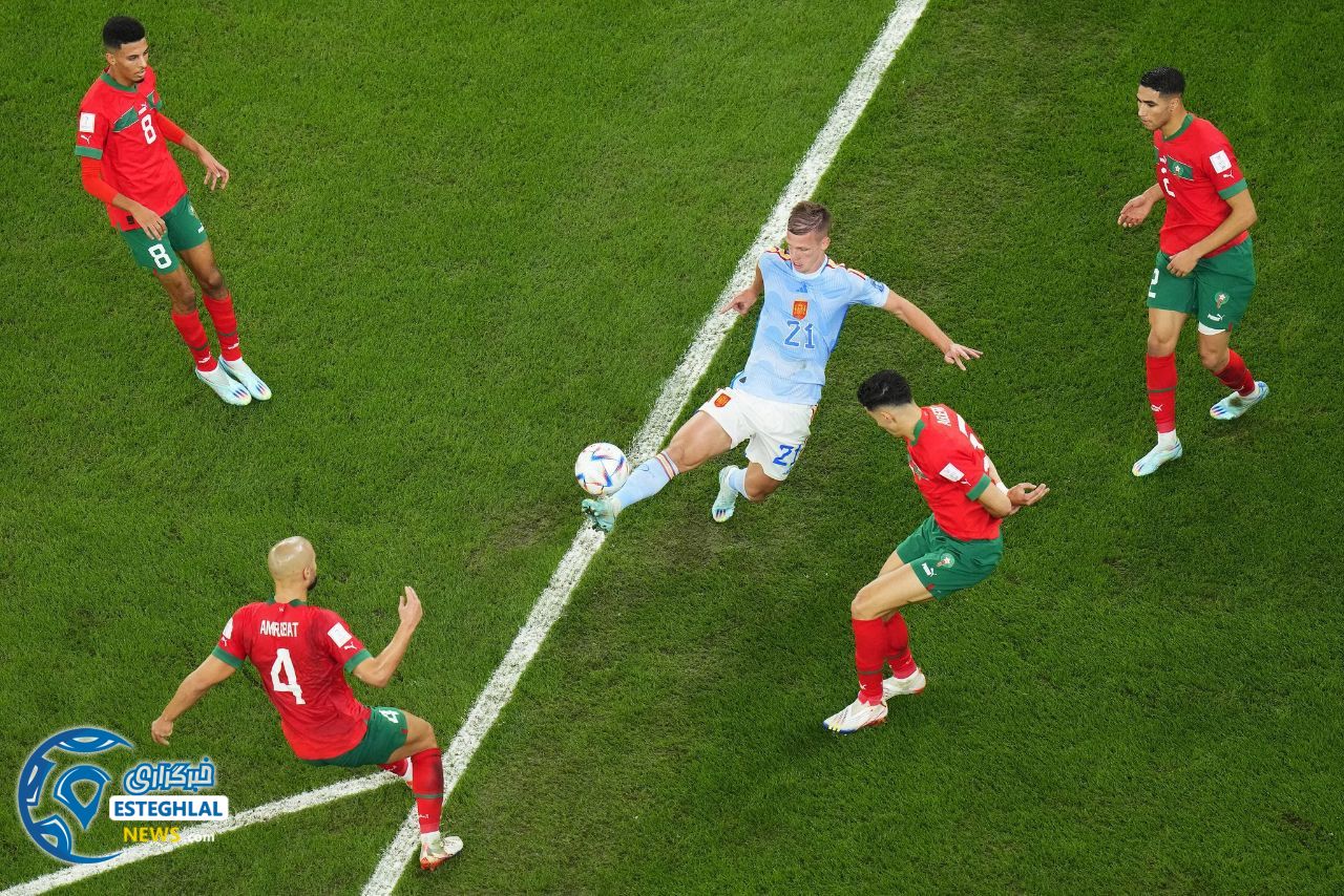 مراکش 0(3)-(0)0 اسپانیا  