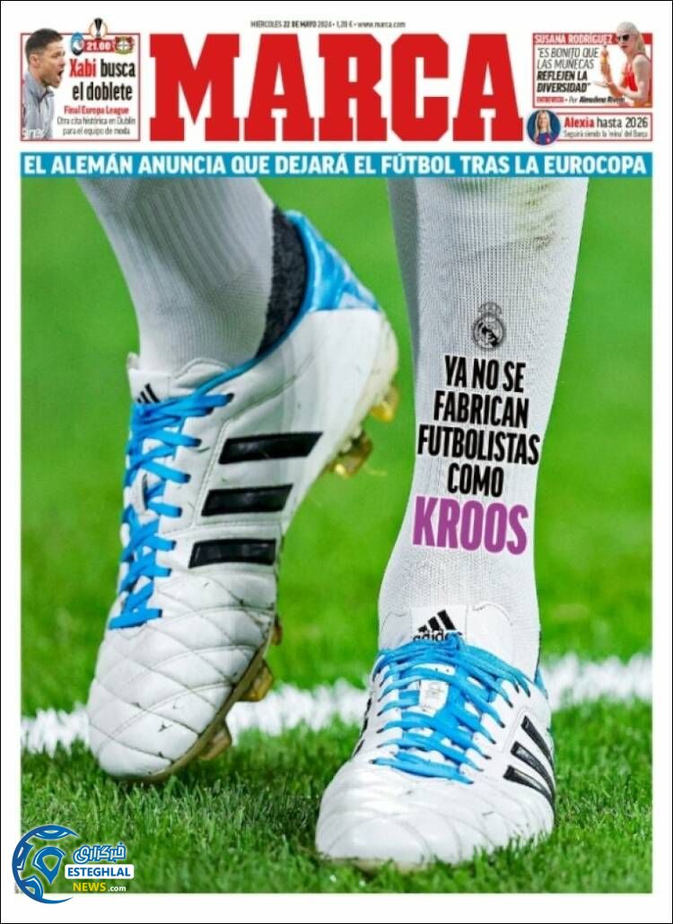 روزنامه ورزشی مارکا چهارشنبه 2 خرداد 1403 