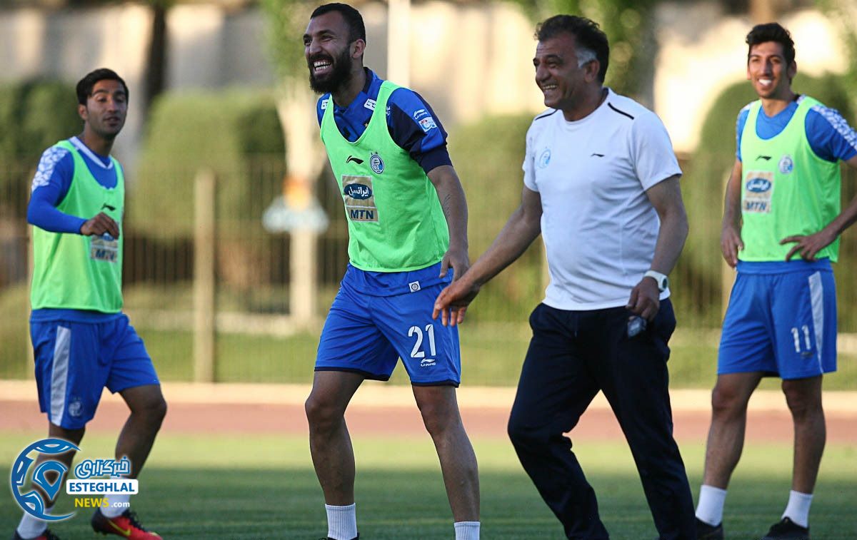 تمرین استقلال 25 اردیبهشت 98