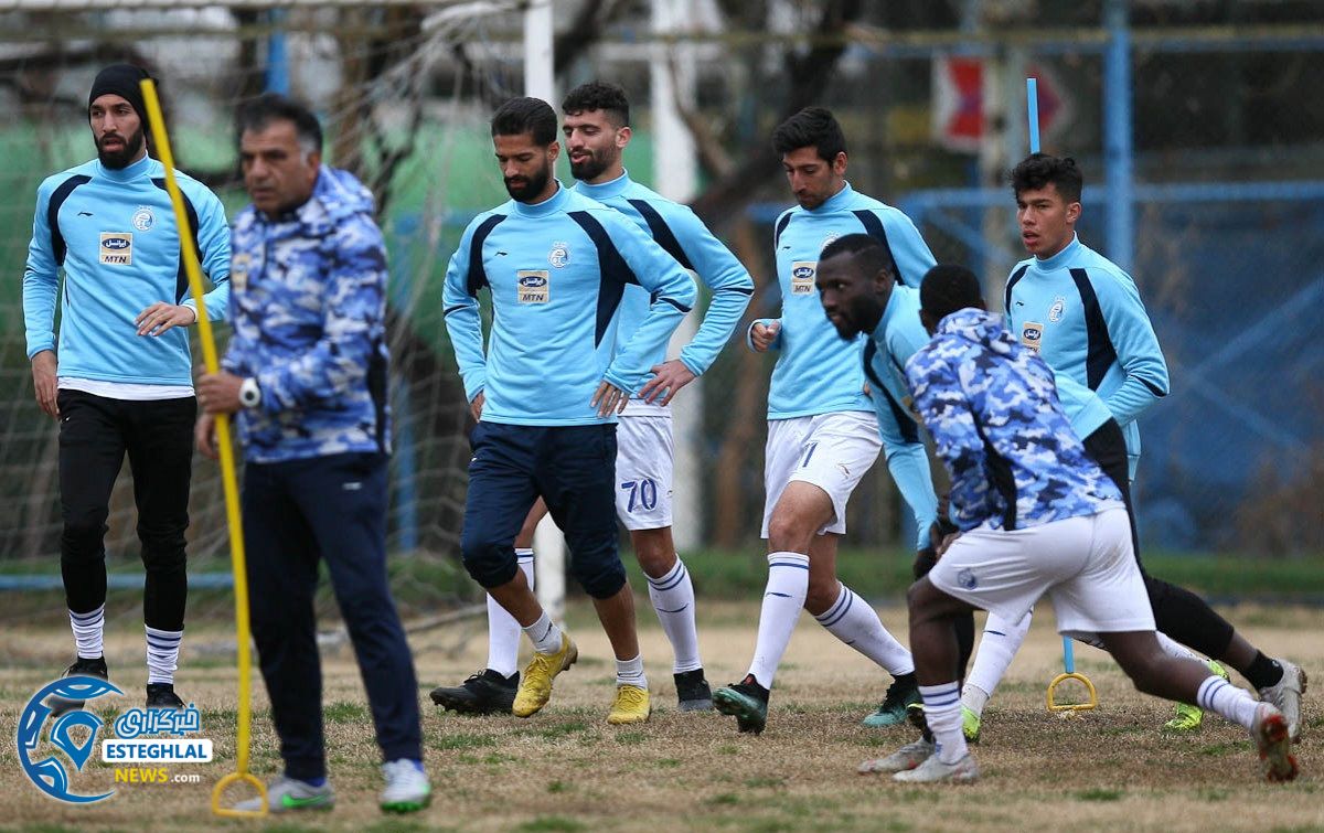 تمرین استقلال 24 اسفند ماه 97 