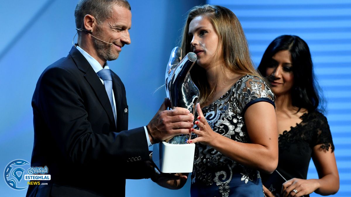 لیکه مارتنس بهترین بازیکن زن 2017 اروپا