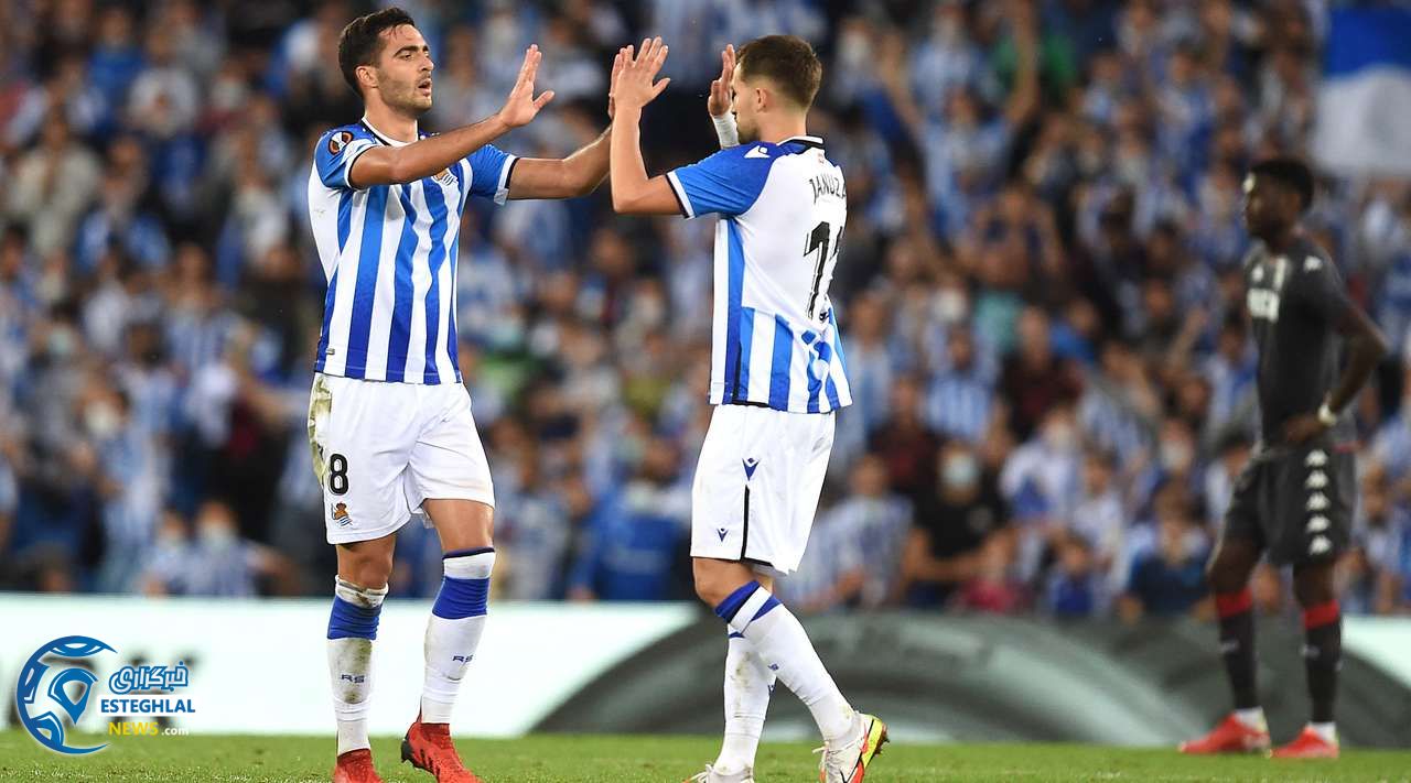 رئال سوسیداد 1-1 موناکو