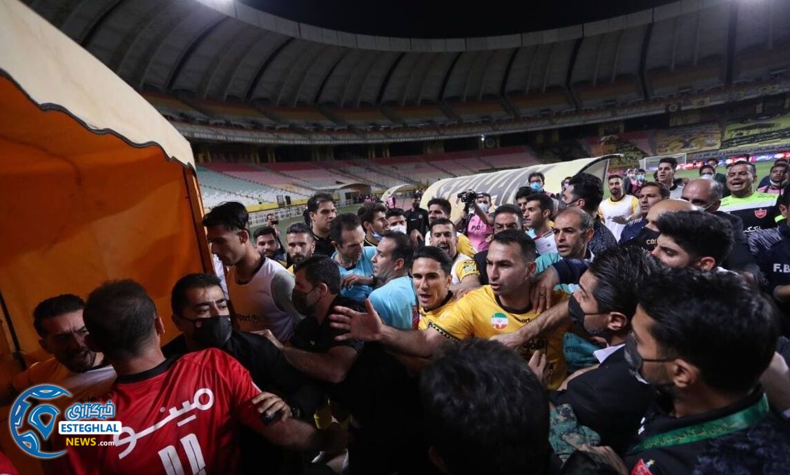 دیدار سپاهان و پیروزی