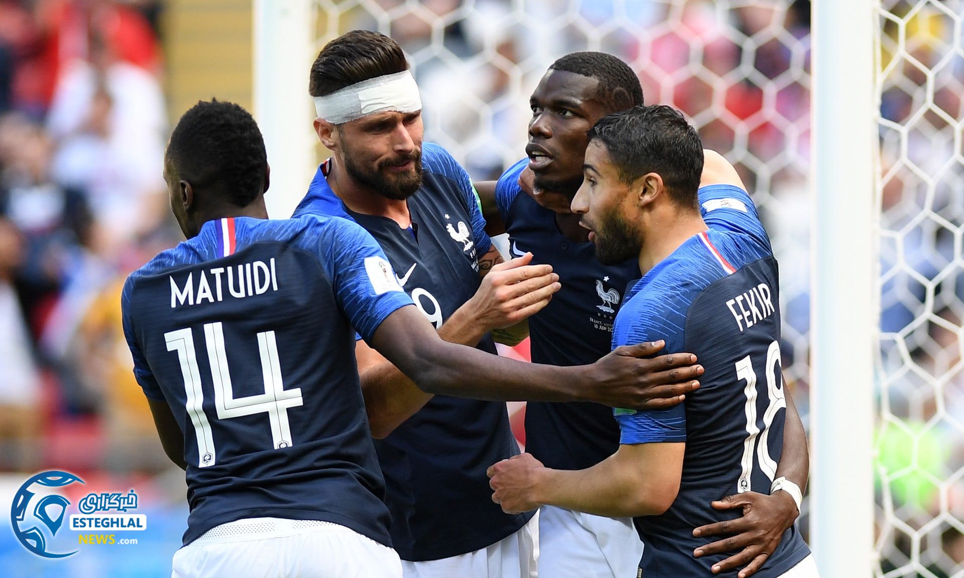 دیدار فرانسه و استرالیا