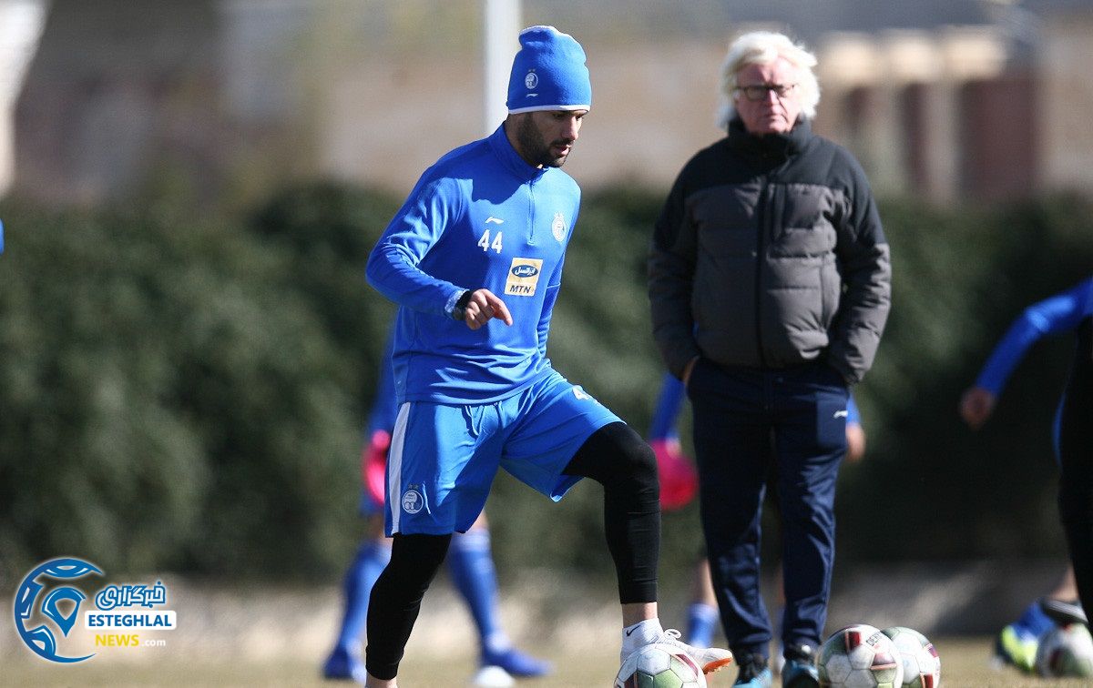 تمرین استقلال 23 دی ماه 97